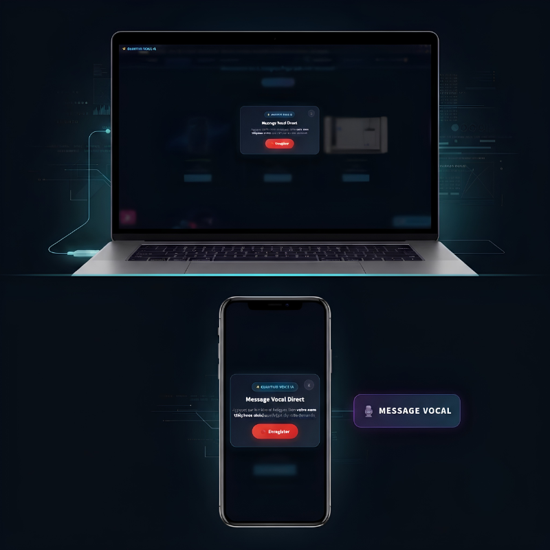 Quantum Voice IA Assistant IA / Standard Virtuel